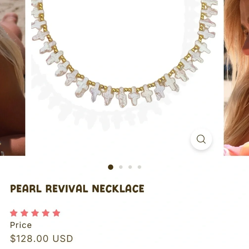 LEX NOEL PEARL REVIVAL NECKLACE!! STUNNING!! New in box